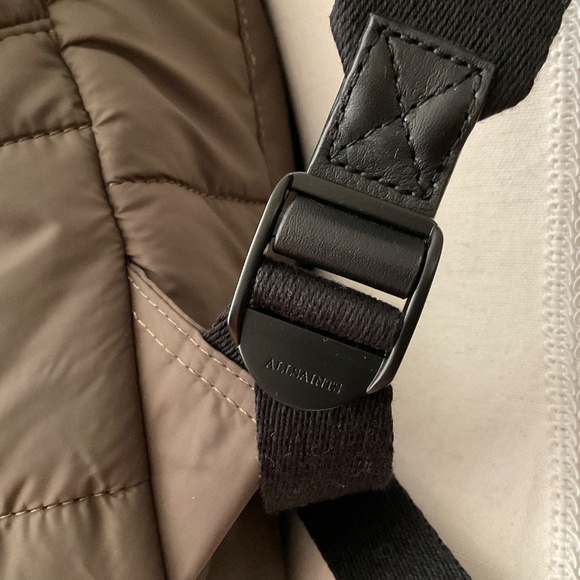 NEW All Saints Zone Quilted Backpack Unisex NWT - Picture 9 of 15